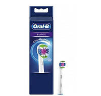 Сменные насадки для электрической зубной щетки Oral-B Насадка 3d white (1шт) EB18,насадки для Oral-B 3д вайт