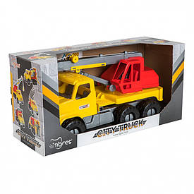 Іграшковий автокран "City Truck" 39366 зі стрілою
