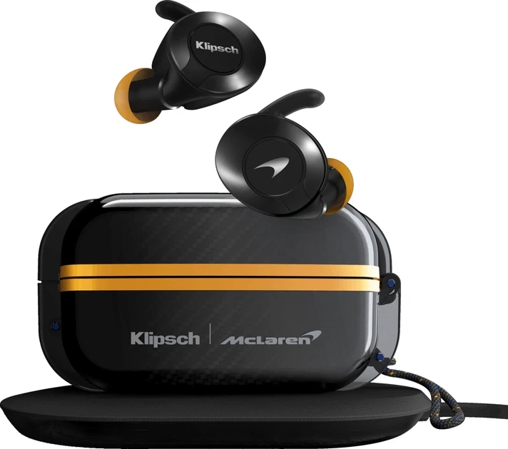 Наушники Klipsch T5 II True Wireless Sport McLaren Edition, фото 1