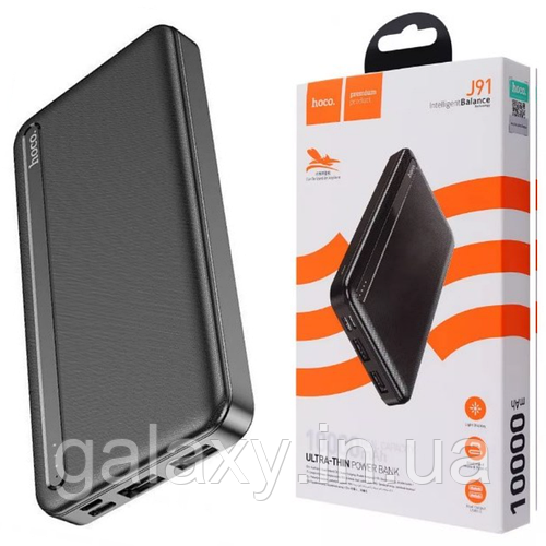 Повербанк Hoco 10000 мАh 2хUSB J91 Black чорний оригинал (ID#1900272385 ...