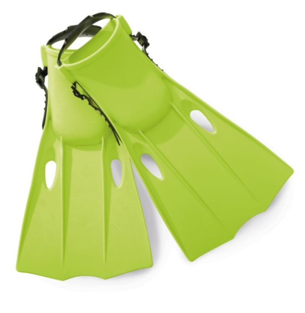 Ласти дитячі для плавання Intex 55937 Medium Swim Fins, розмір 24-26 см