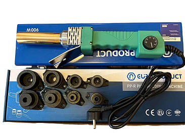 Паяльник для пластикових труб 900W (16-32 мм), "EUROPRODUCT" (трубчастий)