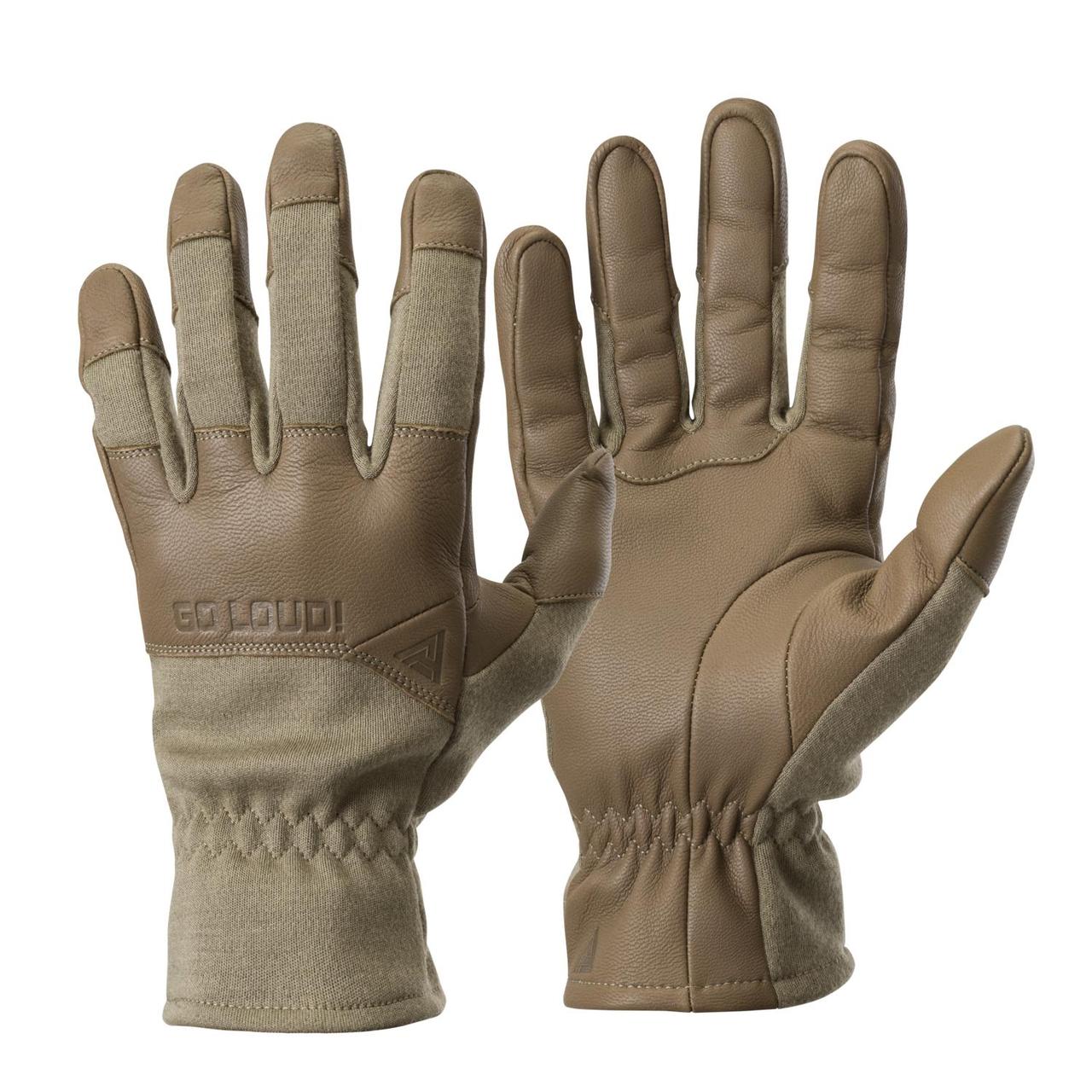 Рукавички вогнетривкі Direct Action® Crocodile FR Gloves Long® - Light Coyote FR