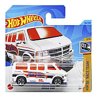 Базова машинка Hot Wheels DODGE VAN WHITE