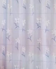 Штора для ванної МІРАНДА COUNTRY FLOWER (ящ.35шт), беж