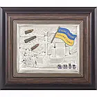 Оригінальний подарунок колаж "Майдан Незалежності" "Слава Україні" 360x310мм, фото 5