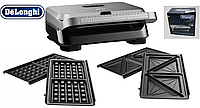 Бутербродница-вафельница Delonghi MultiGrill Easy SW12BC.S (гарантия 12мес.)