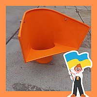 Приймальна горловина сміттєспуску будівельного універсальна