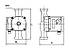 Циркуляційний насос Aquatica 25-4-130 (65 Вт, Hmax 4 м, Qmax 63 л/хв, Ø 1½" 130мм + гайки Ø1") для опалення, фото 4