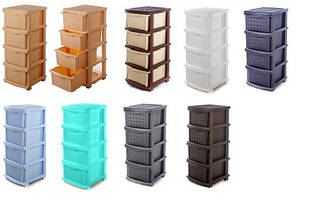 Комод КОМПАКТ ПЛЮС Солнер (86х34х40см), коричнево-беж