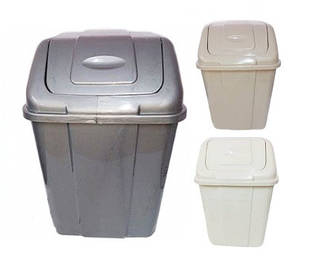 Відро для сміття П-агро  9,5 л , металік