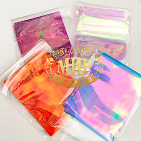 Нігтьової скотч, фольга, бите скло