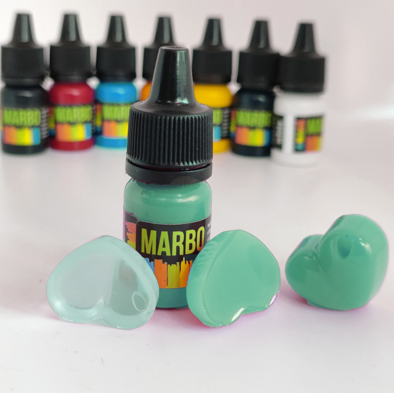 Marbo Italia пігмент "М'ятний" №46 Уп. на вибір: 15-200 г. Для поліуретанів та смол. 15 мл