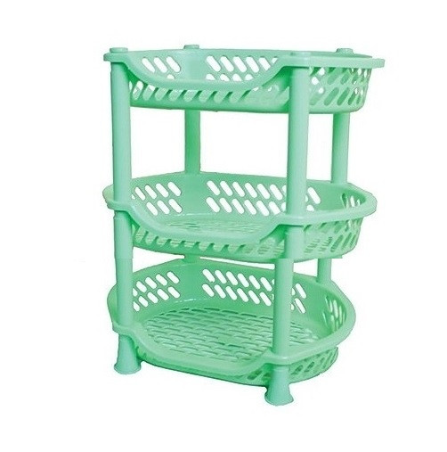 Єтажерка овал Конс 3-яр, беж, фото 1