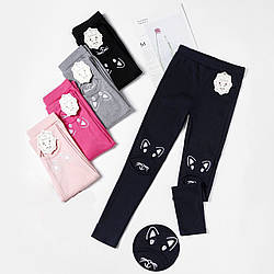 Дитячі лосини з кішечкою Розміри: 6,7,8,9 років (14744)