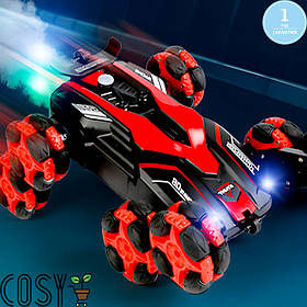 Швидкісна трюкова машинка перевертень на радіокеруванні з LED-підсвіткою й обертанням на 360 градусів.