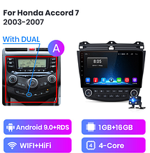 Junsun 4G Android магнітолу для Honda Accord 7 2003 2004 2005 2006 2007 wifi