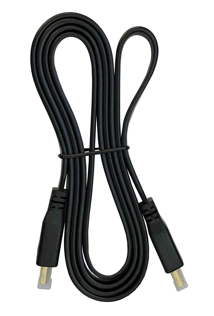Кабель HDMI - HDMI 1.4 V Flat 1.5 m Чорний