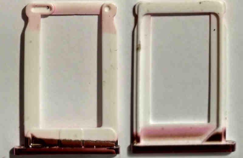 SIM-тримач (каретка) iPhone 3G/3GS пурпурова