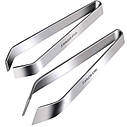 Пінцет для риби 2 штуки Плоский і Косій Stainless Steel, фото 4