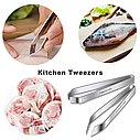 Пінцет для риби 2 штуки Плоский і Косій Stainless Steel, фото 5