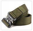 Ремінь тактичний металева пряжка Cobra Olive, фото 2