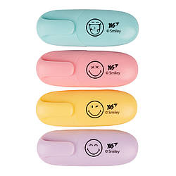 Маркер текстовий YES Smiley World United, в наборі, 4 шт.