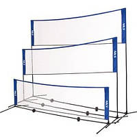 Сітка для бадмінтон теніс волейбол NILS 3 в1 NT7111 14-50-013