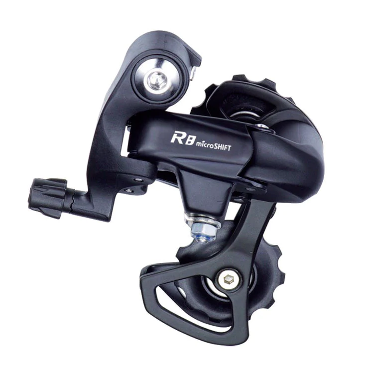 Задній перемикач MicroShift RD-R32L 8/9s для велосипеда довга лапка лампа Чорний (RD-R32L)