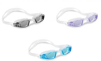 Окуляри дитячі для плавання Intex 55682 Free Style Sport Goggles, від 8 років