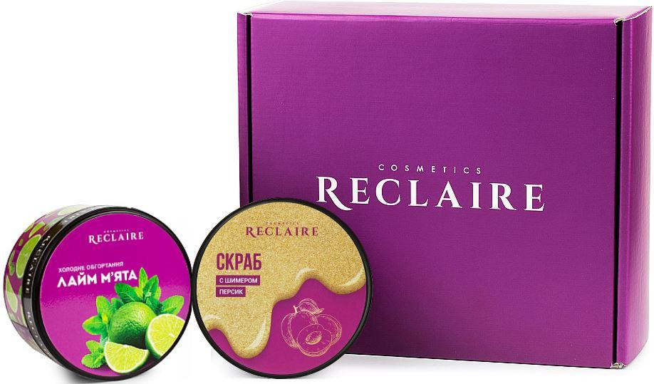 Холодний антицелюлітний комплекс Reclaire (Сяючий скраб + Обгортування)