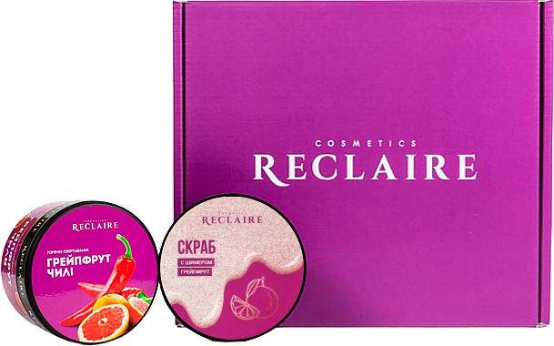 Гарячий антицелюлітний комплекс Reclaire (Сяючий скраб + Обгортування)