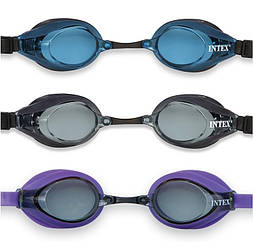 Окуляри дитячі для плавання Intex 55691 Pro Racing Goggles, від 8 років
