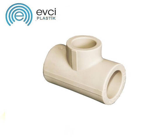 Трійник рівний PP-R Evci Plastik 50, фото 1