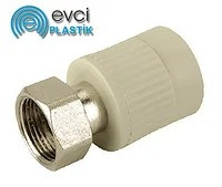 Муфта з накидной гайкой РP-R 20×1/2"