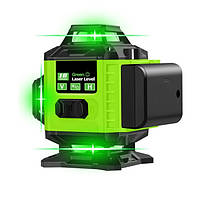 Лазерный уровень Зеленый 16 линий Аккумулятор Пульт