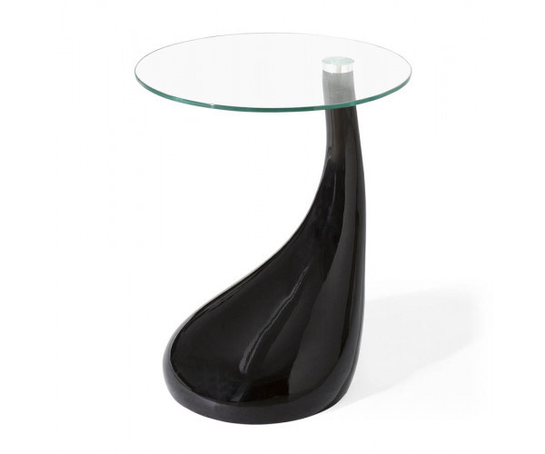 Стіл GSDM Перла журнальний чорний дизайнерський, фото 1