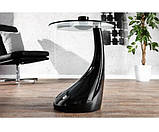 Стіл GSDM Перла журнальний чорний дизайнерський, фото 3