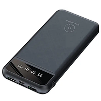 Павербанк повербанк + дисплей WUW Y110 10000mAh |2USB, 2.1A| Черный