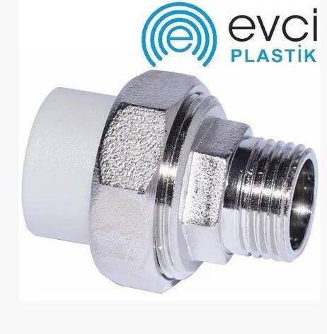 Американка PP-R Evci Plastik з ЗР 20×1/2", фото 1