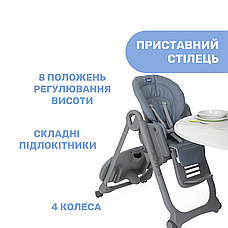 Стільчик для годування Chicco Polly Magic Relax New, фото 6