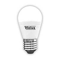 Лампа светодиодная QUANTUM G45 6W E27 3000K Violux