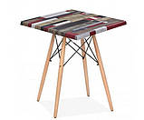 Стіл GSDM обідній Тауер Вуд W квадратний 70*70 см, фото 2