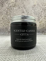 Ароматична натуральна соєва свічка в банці з металевою кришкою Citta Scented Candle лаванда та чебрецю