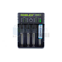 Интеллектуальное зарядное устройство Rablex RB404 (IMR Li-Ion, NiMH, NiCd)