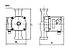 Циркуляційний насос Aquatica 25-6-130 (100 Вт, Hmax 6 м, Qmax 75 л/хв, Ø1½" 130 мм + гайки Ø1"), фото 10