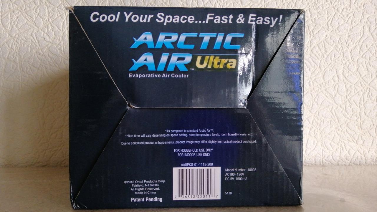 Кондиционер мини Arctic Air Ultra портативный охладитель воздуха работает от USB - фото 7 - id-p1900351486