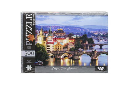 Пазли "Прага", 500 елементів Dankotoys (С500-14-01,02,03,04...12)