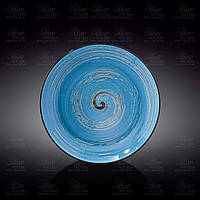 Wilmax Тарелка глубокая Spiral Blue 25,5см WL-669627 / A