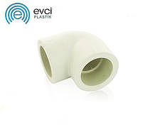 Коліно (кут) PP-R Evci Plastik 90° 25